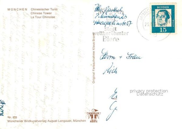 Muenchen Chinesischer Turm – Bild 2