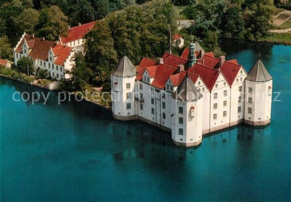 Gluecksburg Ostseebad Schloss Glücksburg Fliegeraufnahme