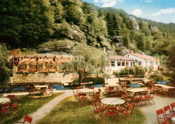 Pottenstein Oberfranken Waldcafe