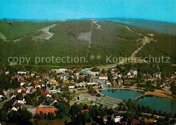 Hahnenklee-Bockswiese Harz Fliegeraufnahme