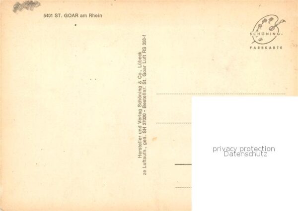 St Goar Fliegeraufnahme – Bild 2