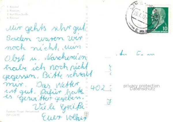 Sangerhausen Suedharz Bahnhof Rosarium Karl-Marx-Strasse – Bild 2