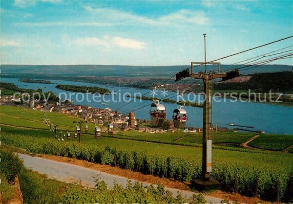 Ruedesheim Rhein Kabinenseilbahn