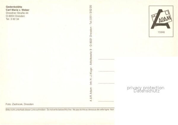 Dresden Gedenstätte Carl Maria v. Weber – Bild 2