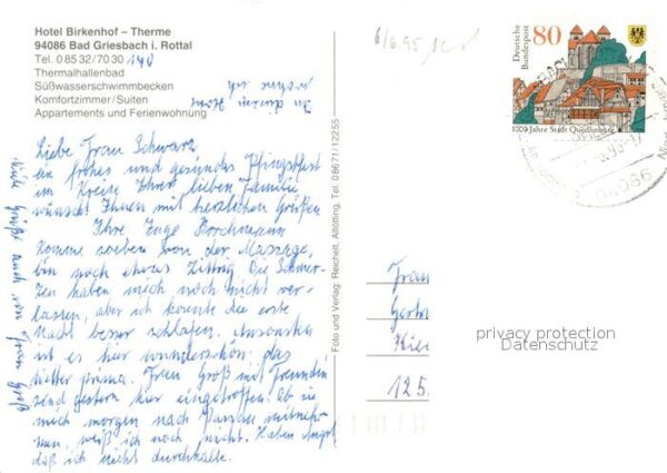 Bad Griesbach Rottal Birkenhof Hotel Therme – Bild 2