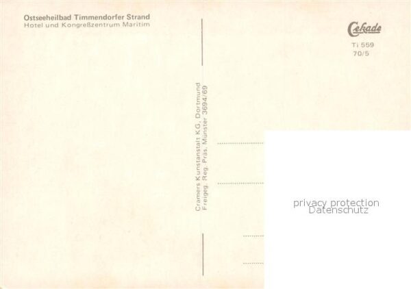 Timmendorfer Strand Fliegeraufnahme Hotel Maritim – Bild 2