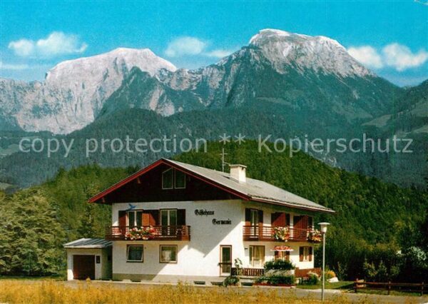 Schoenau Berchtesgaden Gästehaus Germania