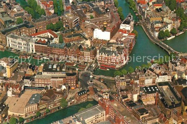 Amsterdam Niederlande Fliegeraufnahme
