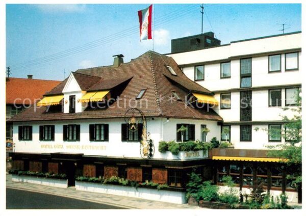 Achern Baden Hotel Götz Sonne Eintracht