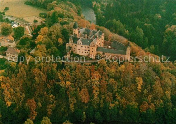 Rochsburg Fliegeraufnahme Museum Schloss