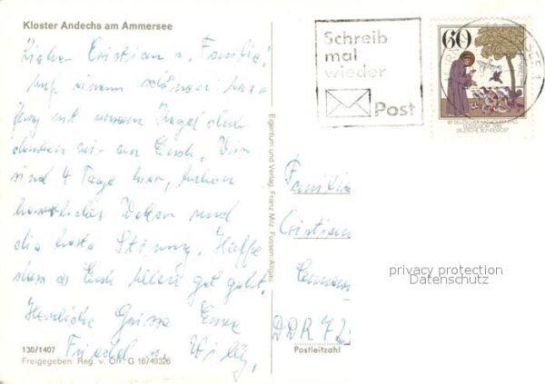 Ammersee Kloster Andechs Fliegeraufnahme – Bild 2