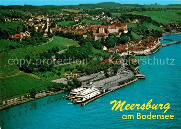 Meersburg Bodensee Fliegeraufnahme