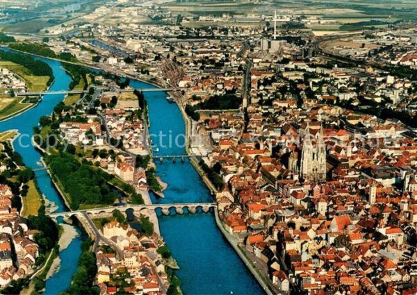 Regensburg Fliegeraufnahme