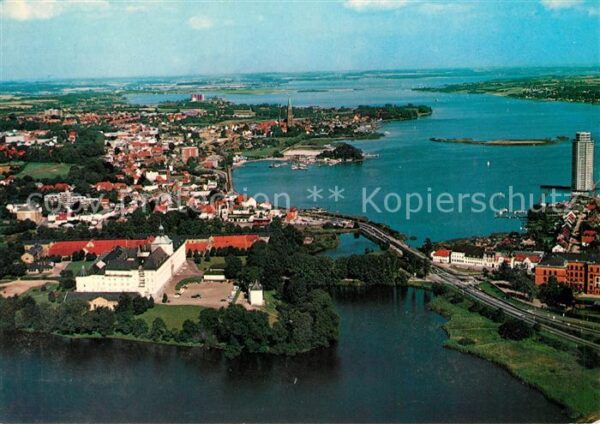 Schleswig Schlei Fliegeraufnahme