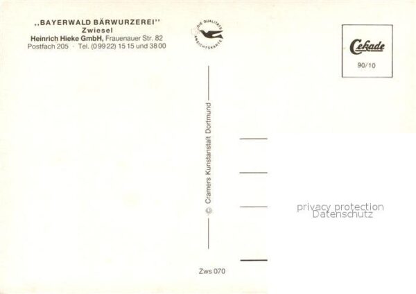 Zwiesel Niederbayern Bayerwald Bärwurzerei – Bild 2