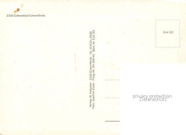 Eckernfoerde Fliegeraufnahme – Bild 2