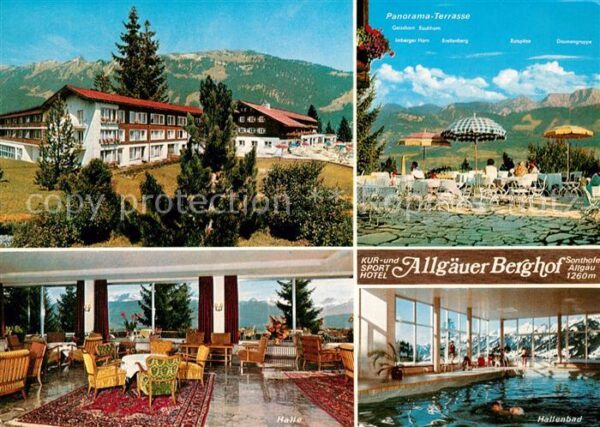 Sonthofen Oberallgaeu Kur-Sporthotel Allgäuer Berghof