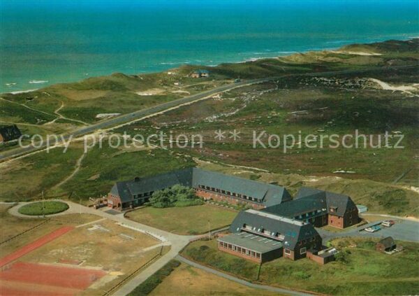 Hoernum Sylt Fliegeraufnahme Fünf-Städte-Heim
