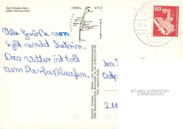 Hoernum Sylt Fliegeraufnahme Fünf-Städte-Heim – Bild 2