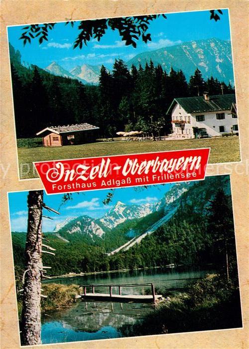 Inzell Forsthaus Adlgaß mit Frillensee