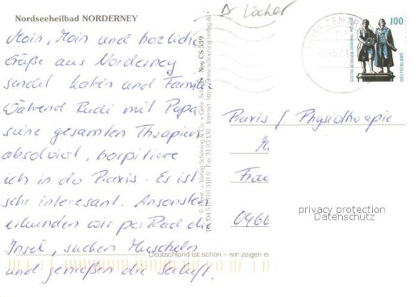 Norderney Nordseebad Fliegeraufnahme – Bild 2