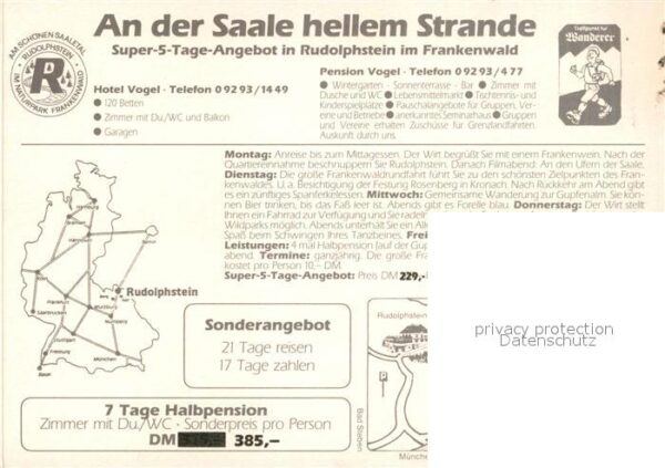 Rudolphstein Gastho Vogel – Bild 2