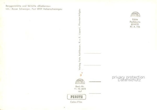 Hohenschwangau Berggaststätte und Skihütte Bleckenau W – Bild 2