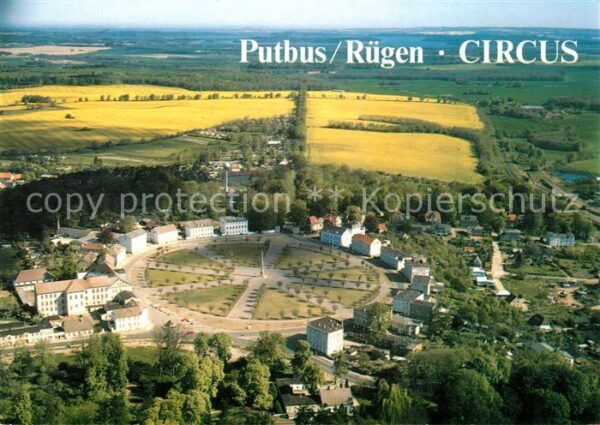 Putbus Ruegen Fliegeraufnahme Circus