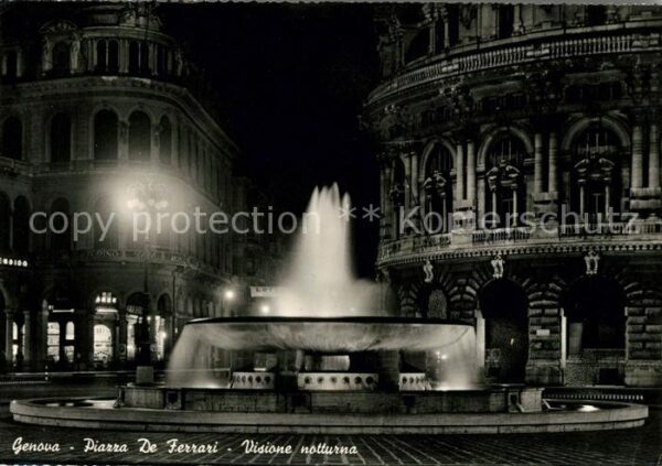 Genova Genua Liguria Piazza De Ferrari