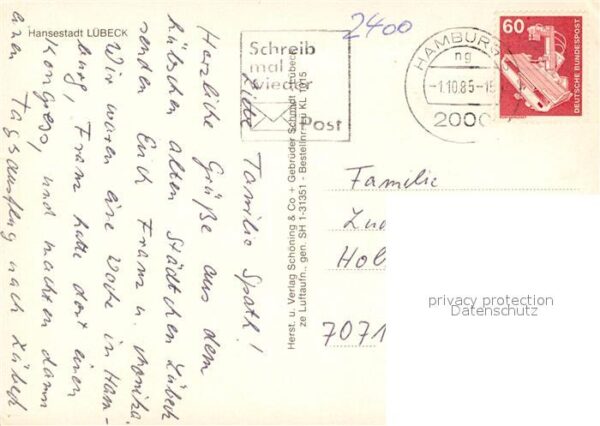 Luebeck Fliegeraufnahme – Bild 2