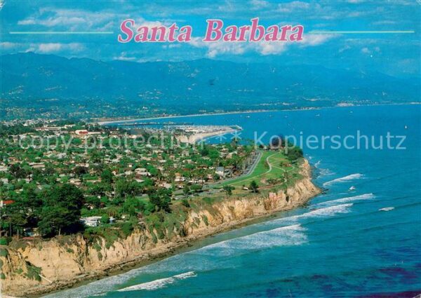 Santa Barbara California Fliegeraufnahme