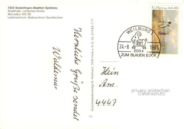 Sindelfingen Stadthalle-Johannes Kirche Mercedes 450 – Bild 2
