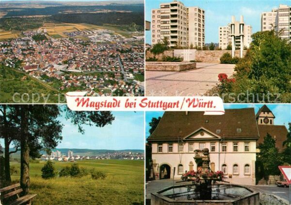 Magstadt Brunnen Fliegeraufnahme