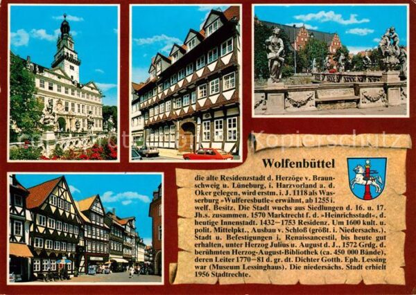Wolfenbuettel Schloss Altes Fachwerkhaus Krambuden