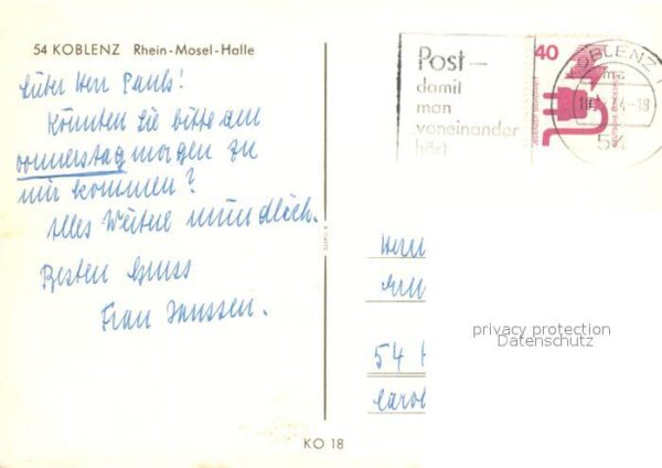 Koblenz Rhein Rhein-Mosel-Halle – Bild 2