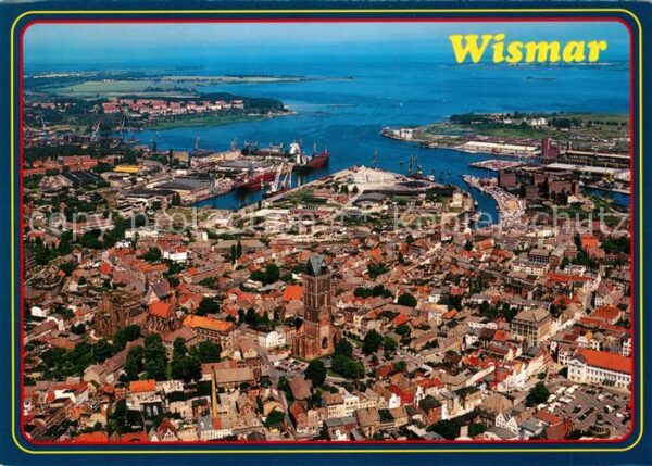 Wismar Mecklenburg Fliegeraufnahme