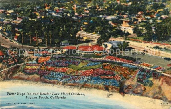 Laguna Beach Fliegeraufnahme Victor Hugo Inn Heisler