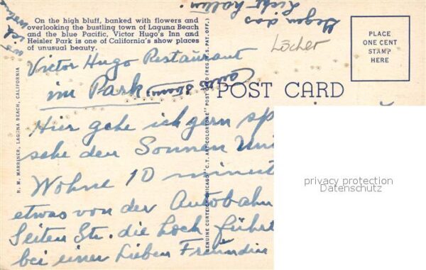 Laguna Beach Fliegeraufnahme Victor Hugo Inn Heisler – Bild 2