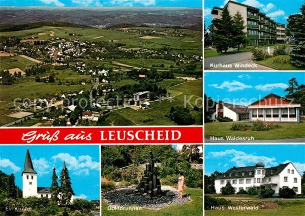 Leuscheid Panorama Haus Waldesruh Kurhaus Windeck