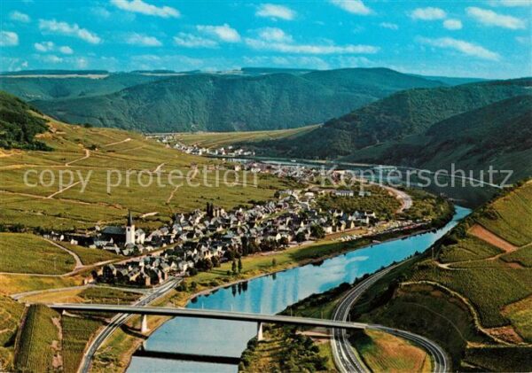 Bruttig Mosel Fliegeraufnahme