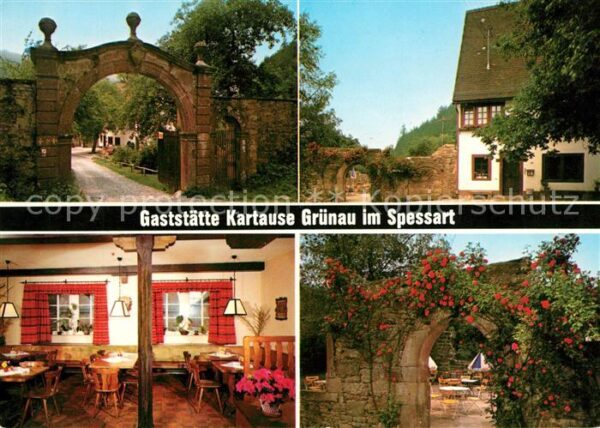 Hasloch Main Gaststätte Kartause Grünau