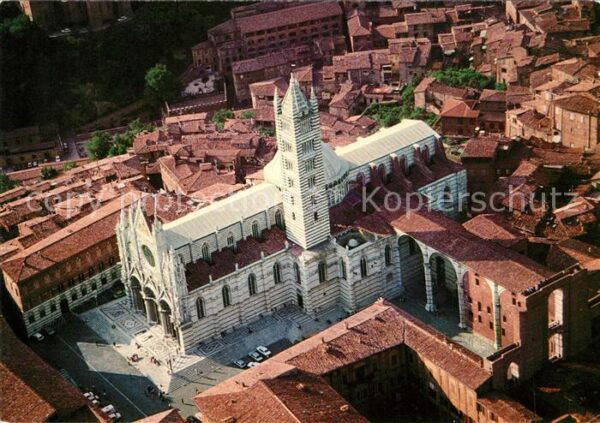 Siena Fliegeraufnahme Duomo