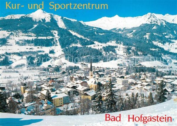 Hofgastein Bad Winterpanorama
