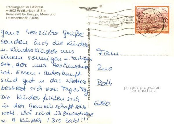 Weissbriach Reisskofel Fliegeraufnahme – Bild 2