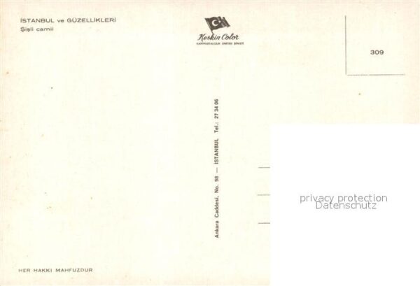 Istanbul Constantinopel Sisli camli – Bild 2