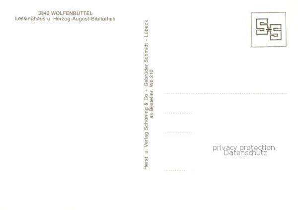 Wolfenbuettel Lessinghaus Herzog August Bibliothek – Bild 2