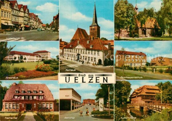 Uelzen Lueneburger Heide Lüneburger Straße Kapelle Fischerhof Kr