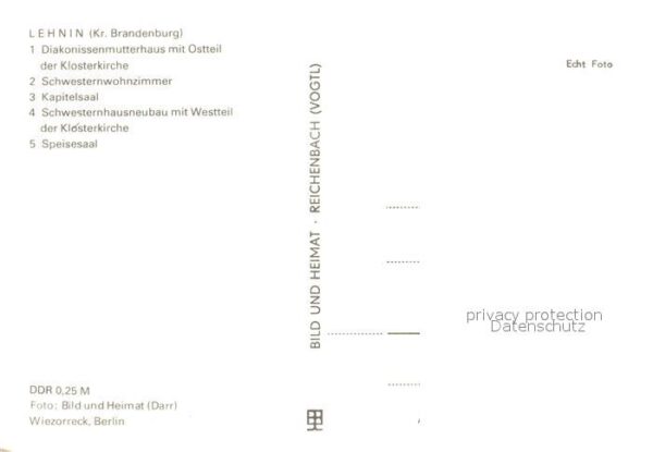 Lehnin Luise Henrietten Stift Diakonissenmutte – Bild 2