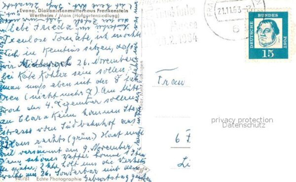 Wertheim Main Evangelisches Diakonissenmutterhaus Fra – Bild 2