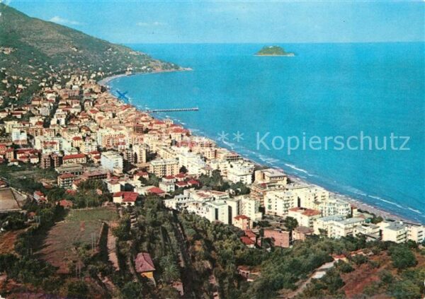 ALASSIO Savona Liguria IT Panorama da Ponente